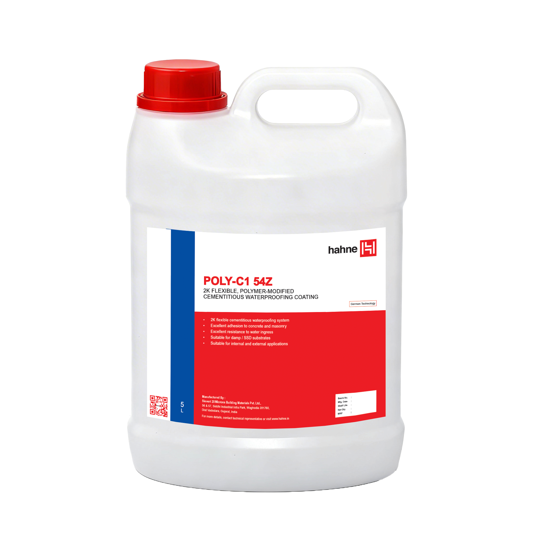 Poly-C1 54Z Waterproofing - Side