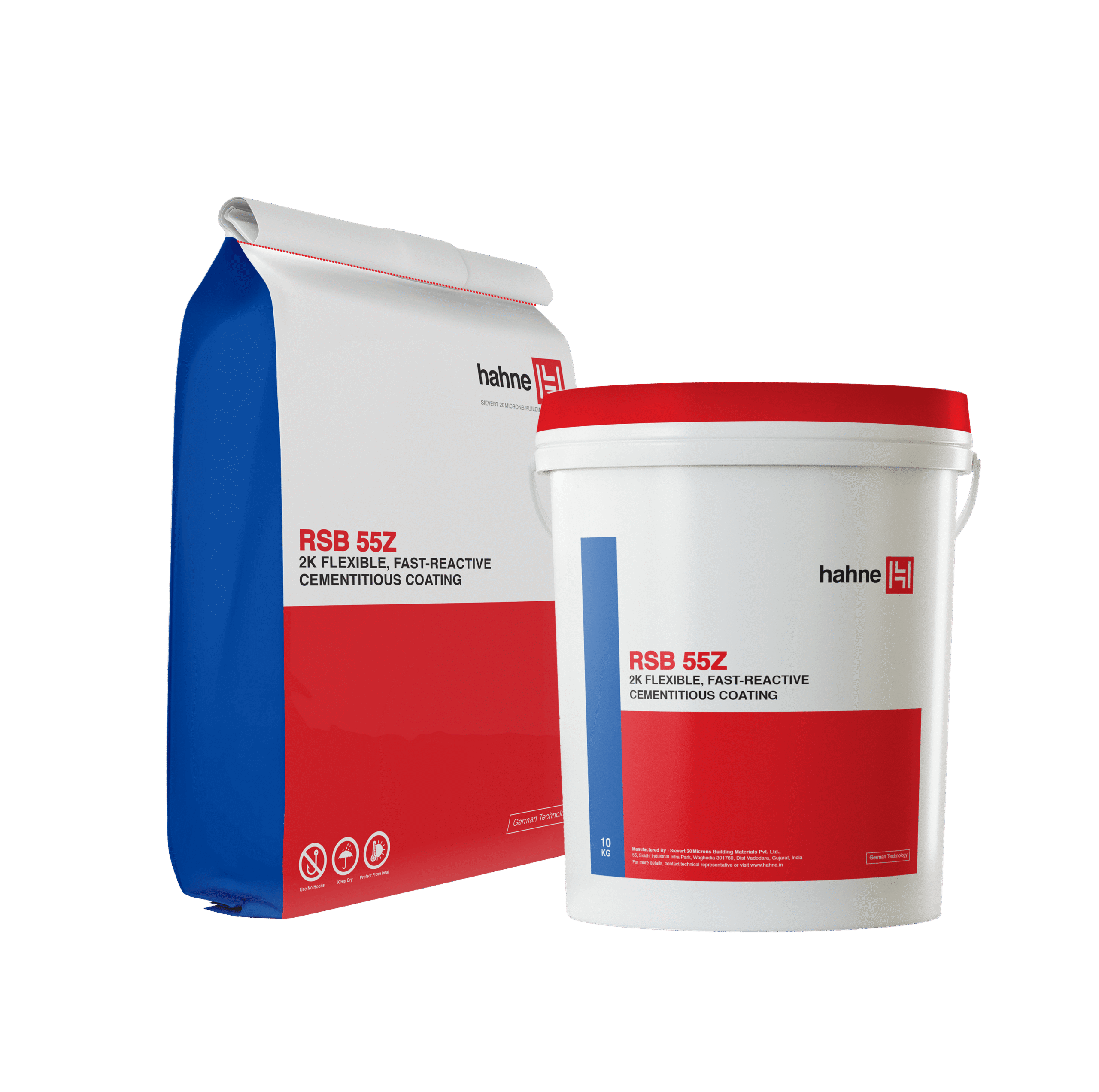 RSB 55Z Waterproofing - Front
