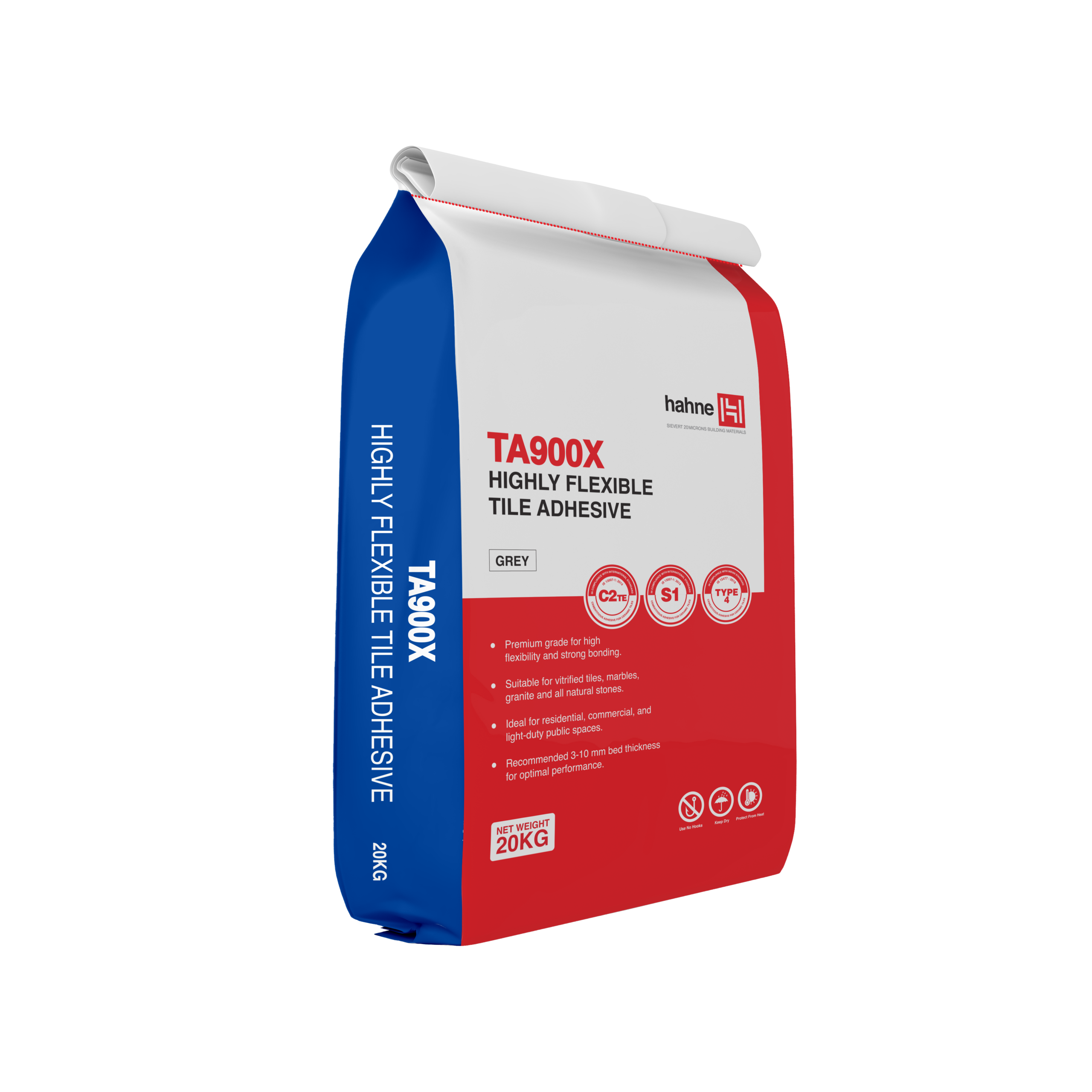 TA900X Highly Flexible Tile Adhesive - Left